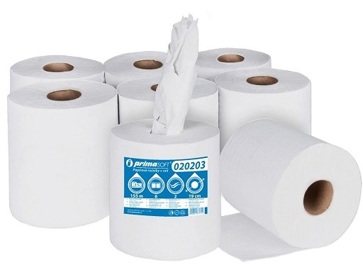 Ručník rolo Maxi 2vr. celulóza 130m - Papírová hygiena Papírové ručníky v roli Maxi